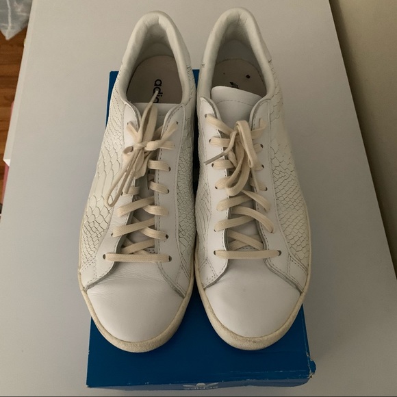 Vintage adidas rod lavers snakeskin size 10.5 - Picture 2 of 2